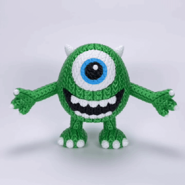 Figurine 3D « Nœnœil » - Effet Crochet