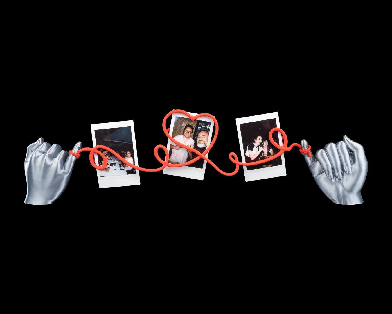 Support Photo 3D – "Fil du Destin"