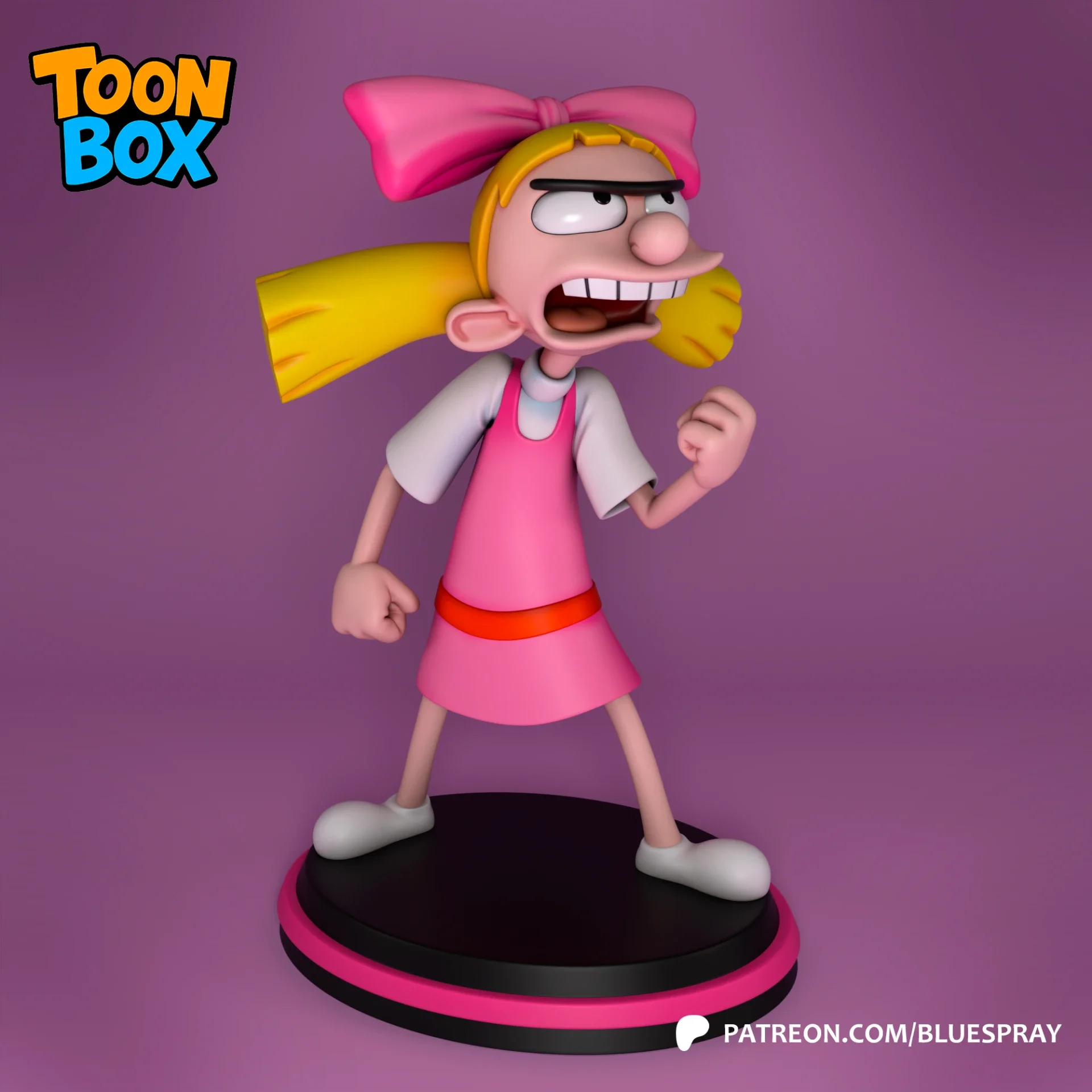 Figurine 3D Résine – "Helga" (ToonBox)