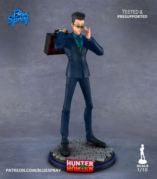 Figurine 3D Résine – "Leorio Paladiknight" (inspirée de Hunter X Hunter)