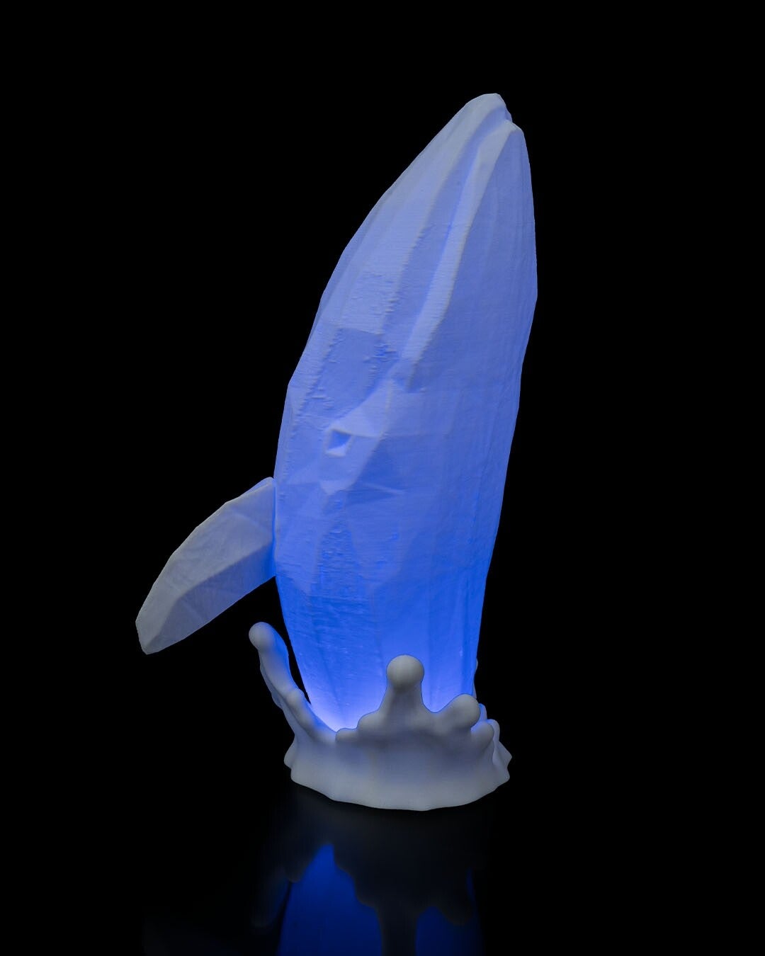 Poly Baleine LED – Veilleuse 3D pour un océan de douceur