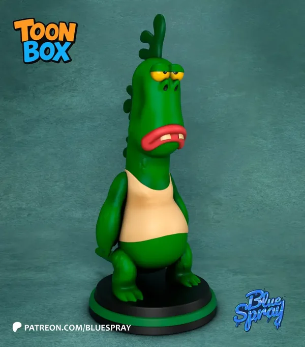 Figurine 3D Résine – "Sr Gus " (ToonBox)