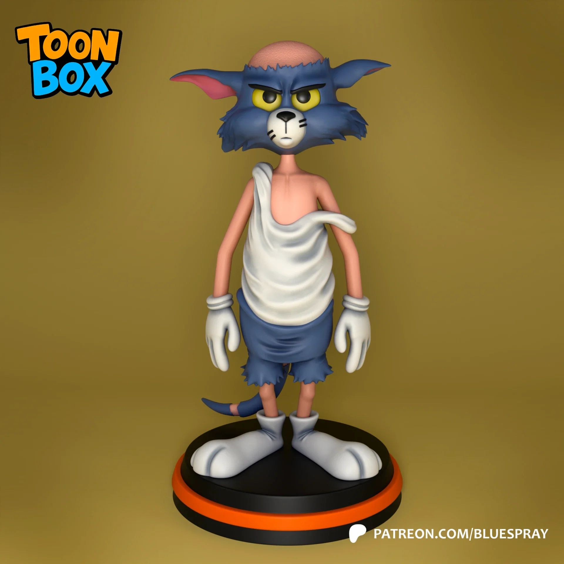 Figurine 3D Résine – "Tom" (ToonBox)
