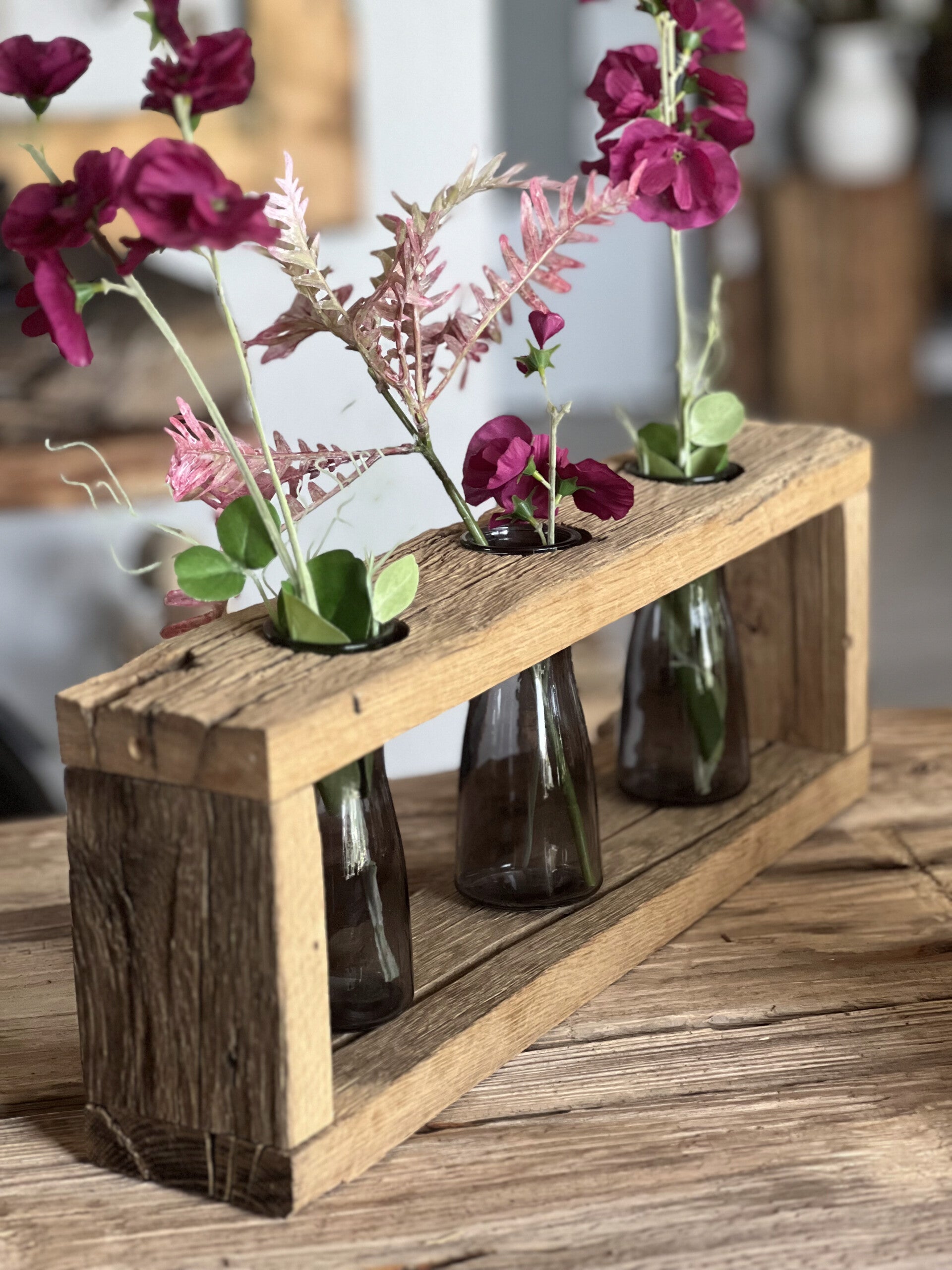 Vasenständer Altholz Eiche