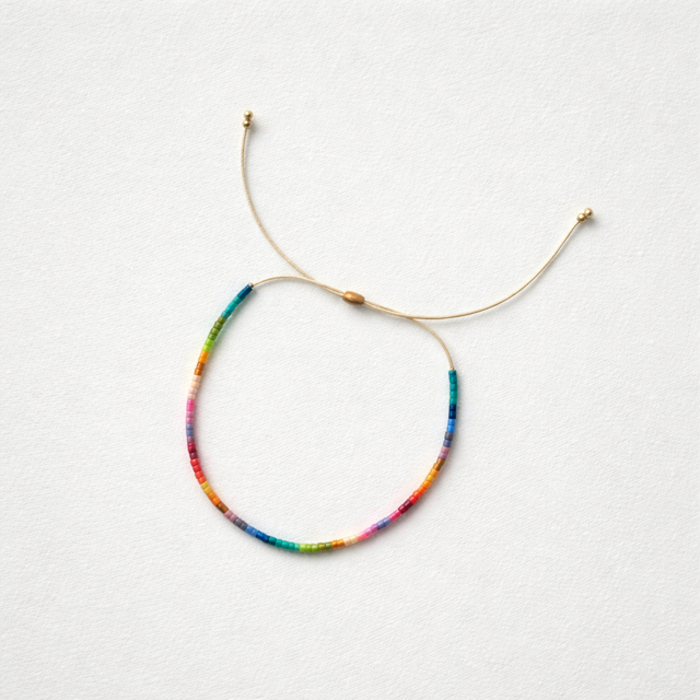 Colors of spring bracelet