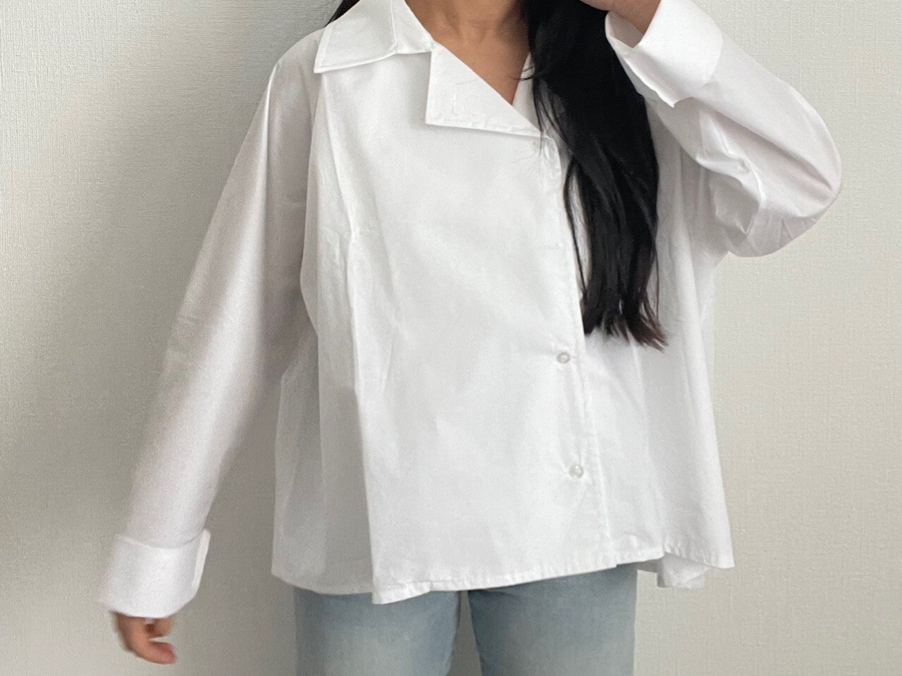 Asymmetric shirt