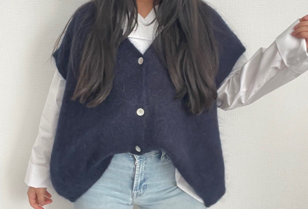 Knit gilet Nina