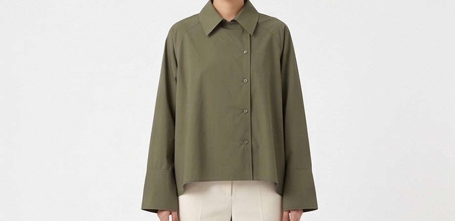 Asymmetric shirt