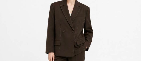 Stitched blazer