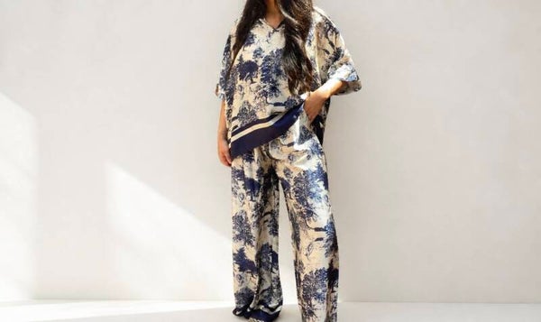 Printed trouser