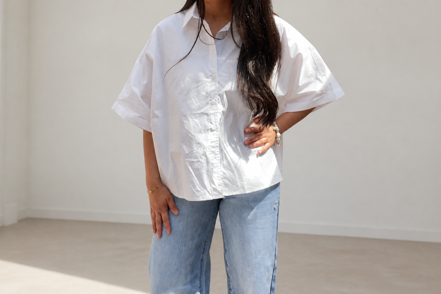 Sleeveless blouse