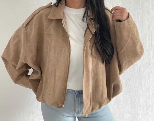Suede jacket Lilya