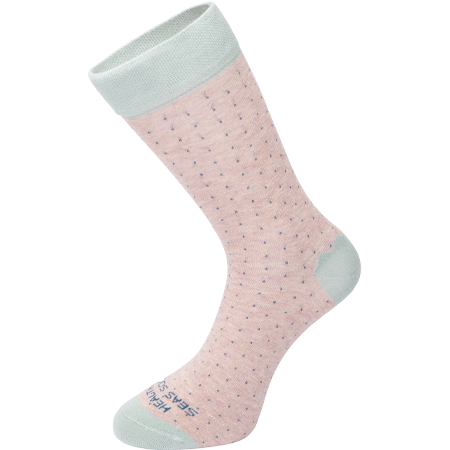 duurzame halfhoge sokken gemaakt van visnetten pink blomaardig.nl