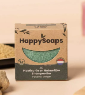Powerful Ginger Shampoo Bar | HappySoaps