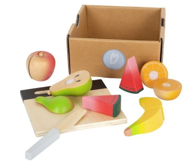 Houten fruit speelset