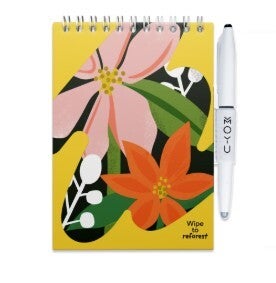 MOYU uitwisbaar notebook A6 Flower Vibes