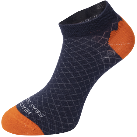 duurzame sneaker sokken gemaakt van visnetten blue blomaardig.nl