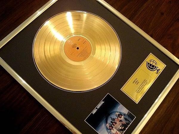 Abba - Arrival Gold Disc Album