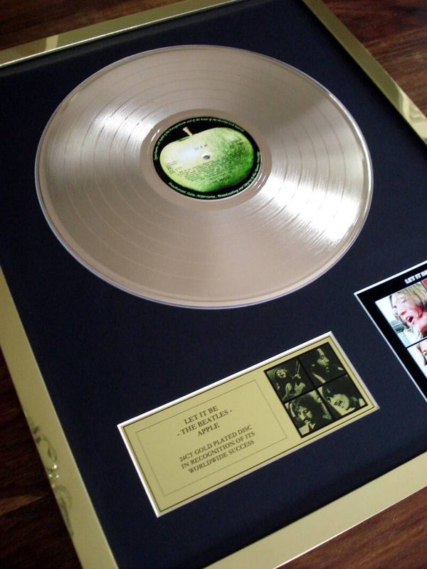 The Beatles - Let It Be Gold Disc Album