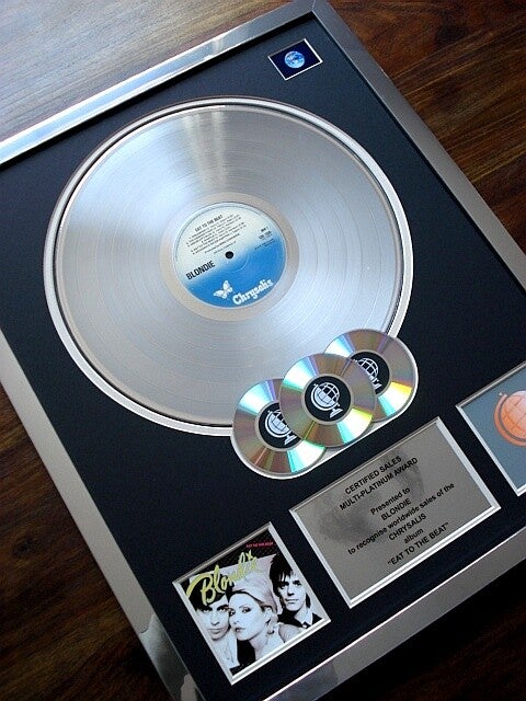 Blondie Eat to the Beat Multi-platinum Disc