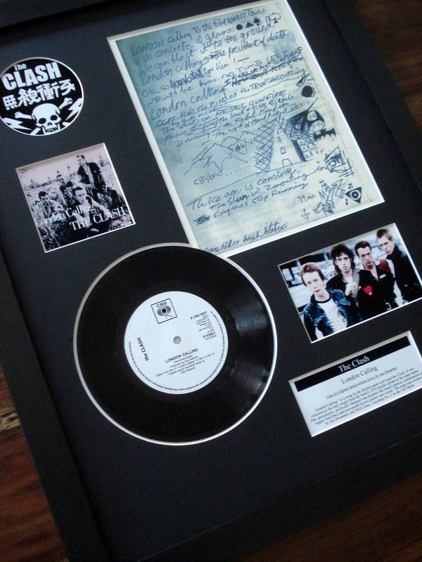 The Clash - London Calling Vinyl Lyrics Display