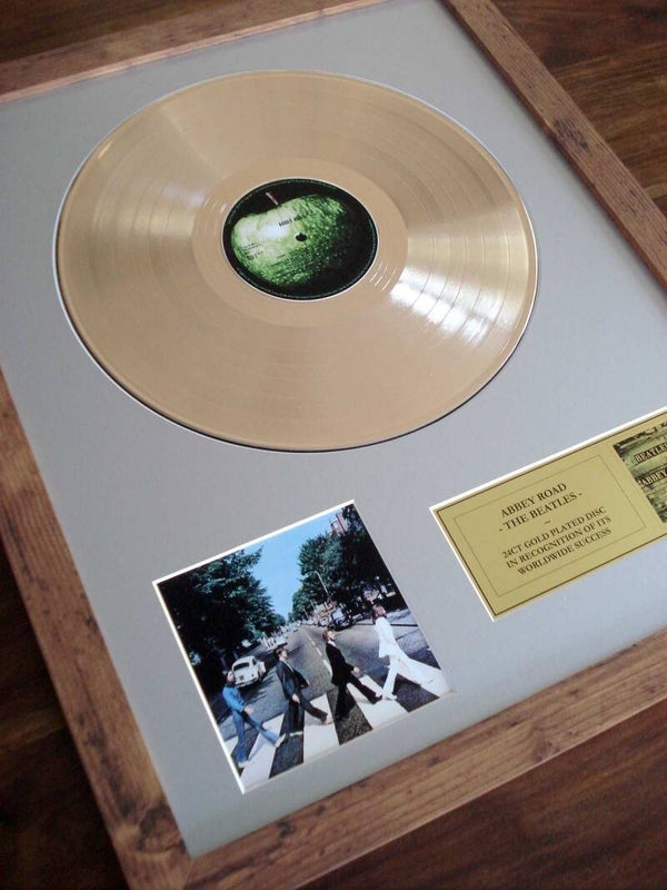 The Beatles - Abbey Road # 2 Gold Disc Album