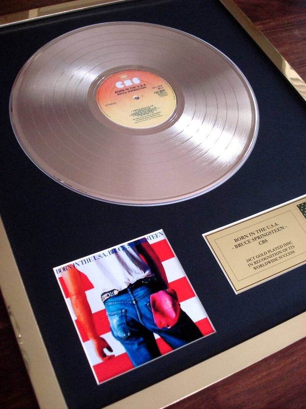 Bruce Springsteen - Born in the USA Gold Disc Album