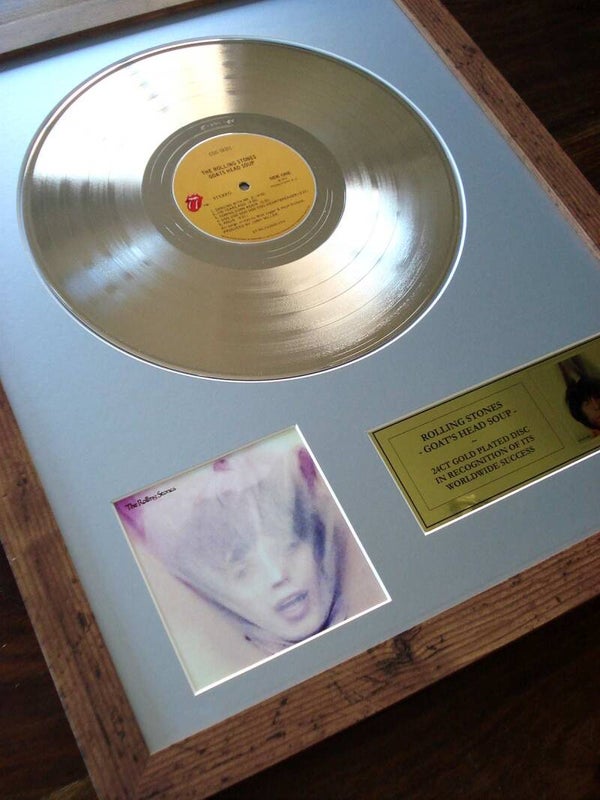 The Rolling Stones - Goats Head Soup Gold Disc Album