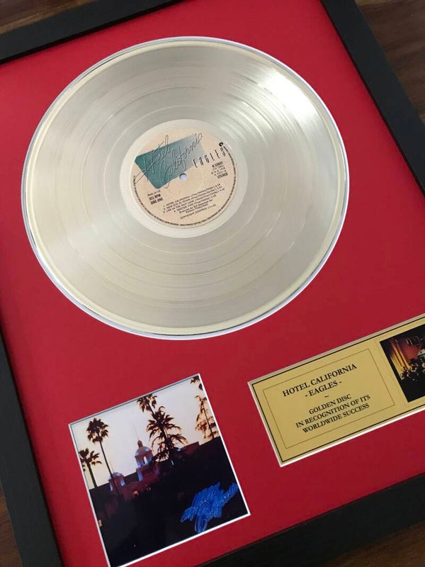 The Eagles - Hotel California Gold Disc Album