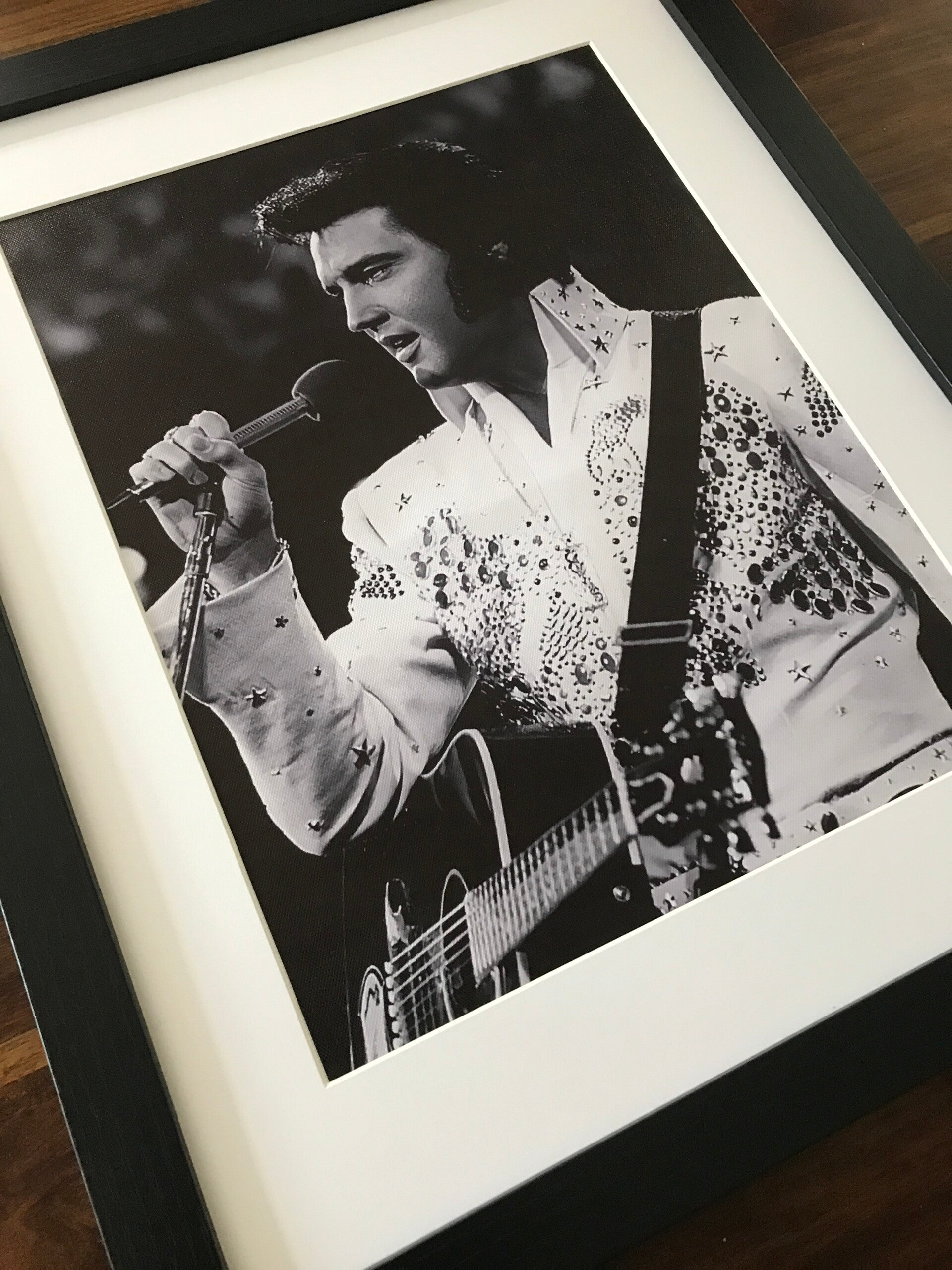 Elvis Presley - Aloha From Hawaii Framed Canvas Print