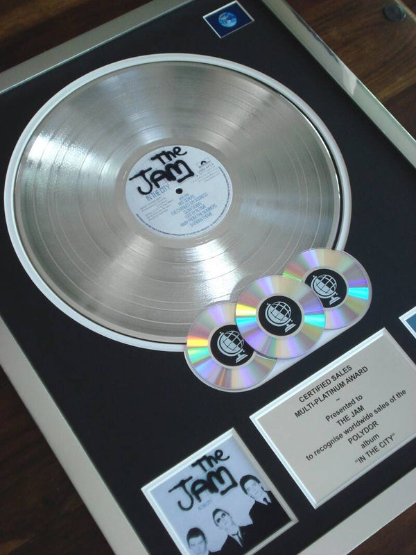 The Jam  In The City Multi-platinum Disc