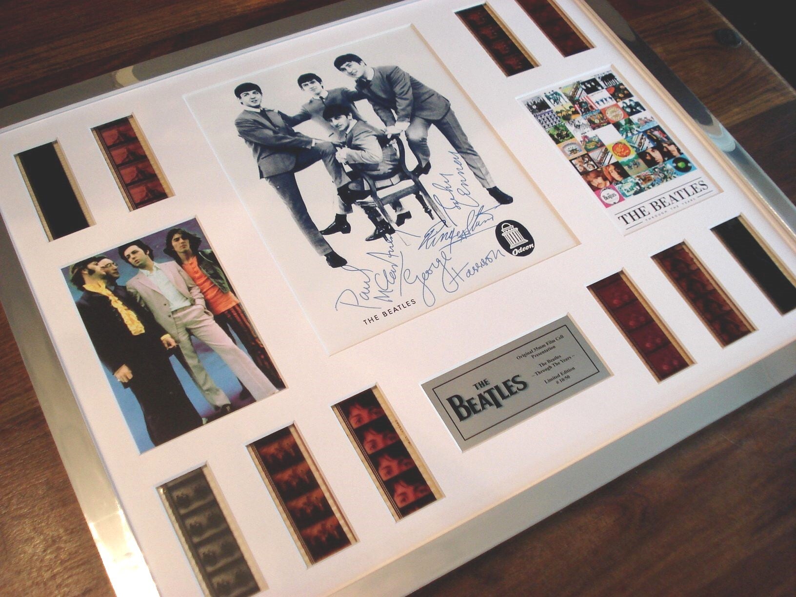 The Beatles through the years Film Cell