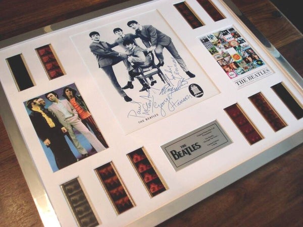 The Beatles through the years Film Cell