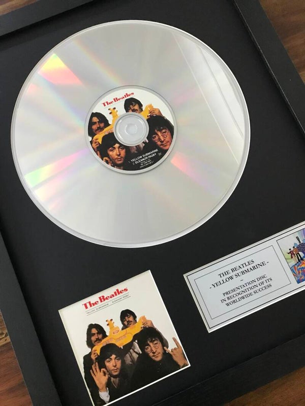 The Beatles Yellow Submarine CD replica presentation disc
