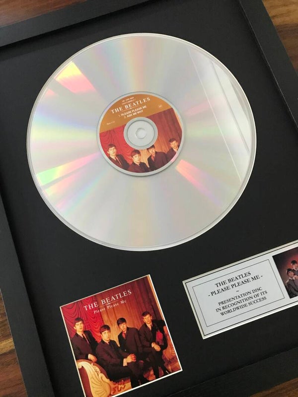 The Beatles Please Please Me CD replica presentation disc