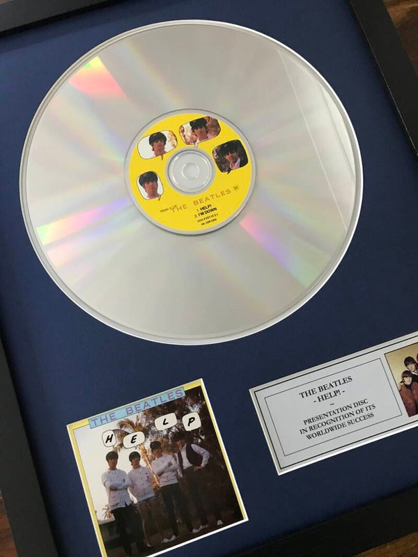 The Beatles Help! CD replica presentation disc
