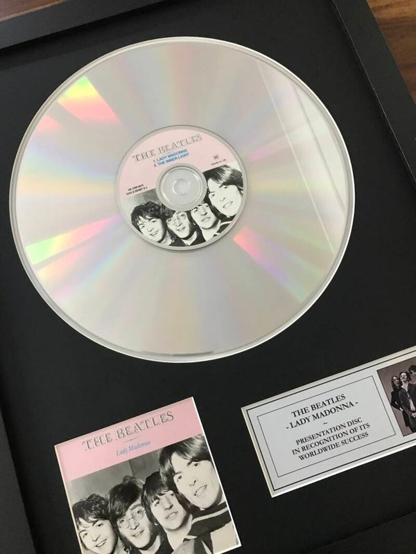 The Beatles Hello Goodbye CD replica presentation disc