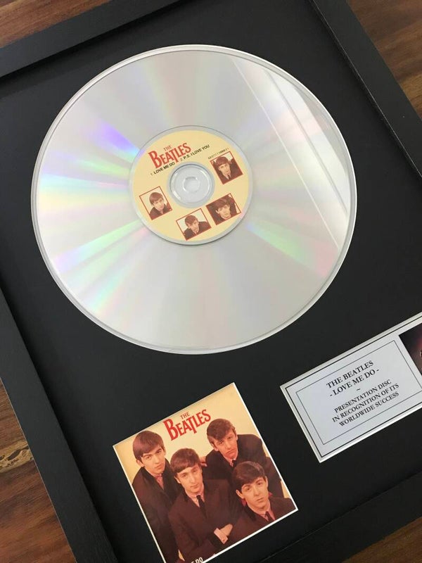 The Beatles Love Me Do CD replica presentation disc