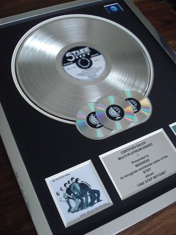 Madness One Step Beyond Multi-platinum Disc