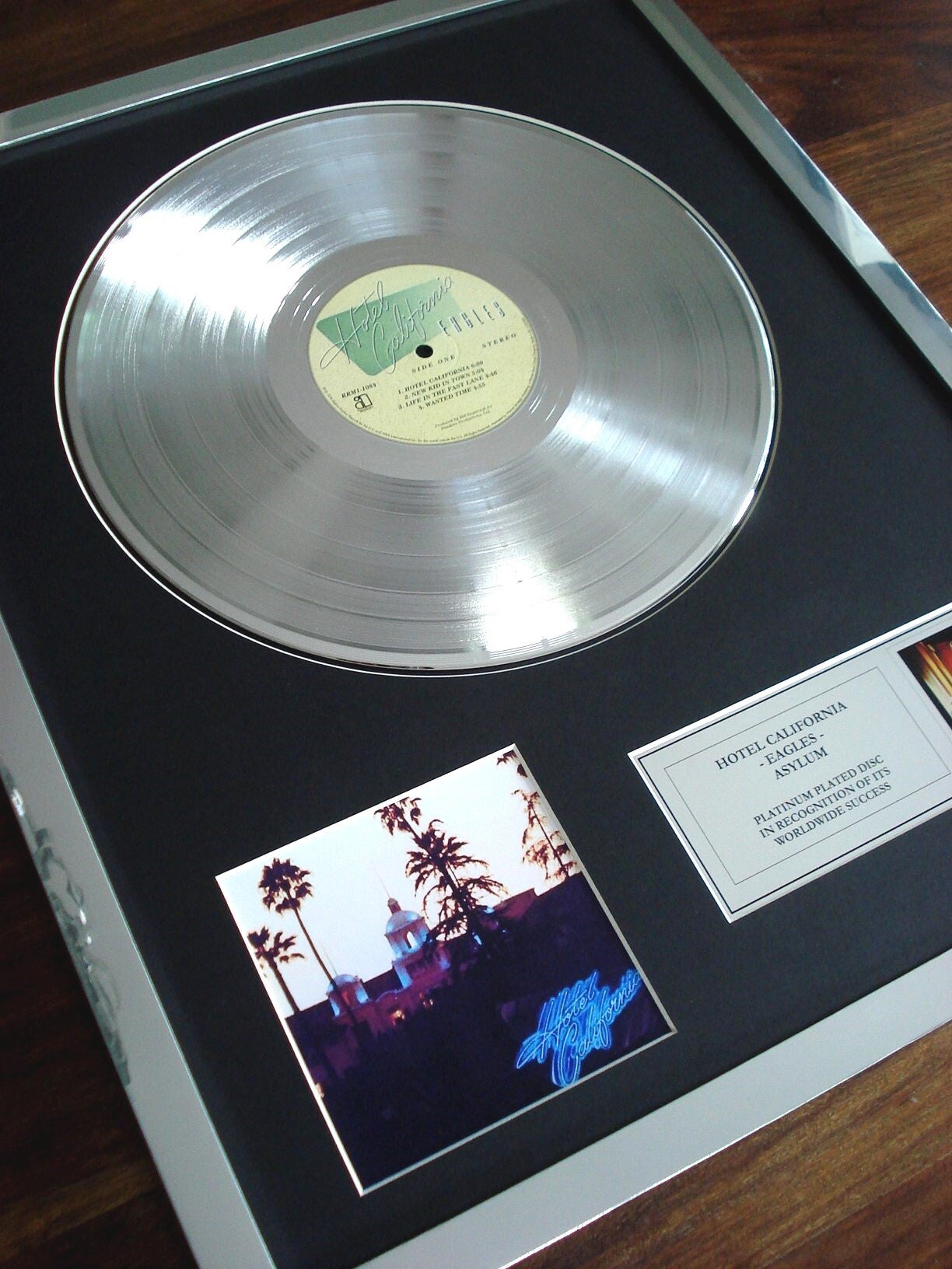The Eagles - Hotel California Platinum Disc Album