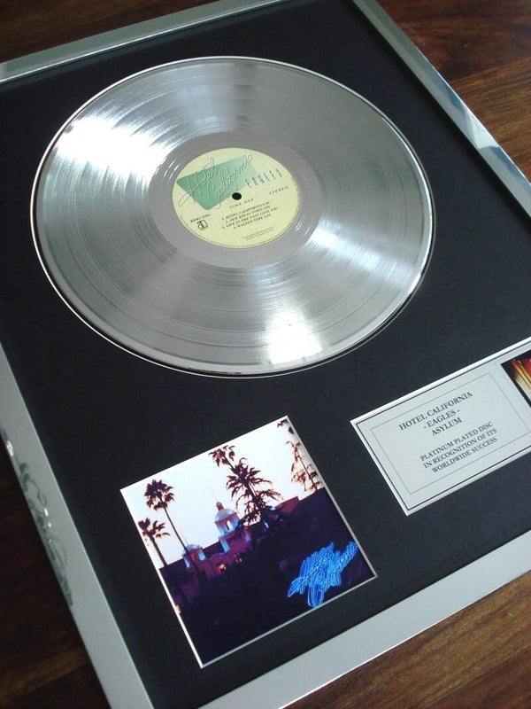 The Eagles - Hotel California Platinum Disc Album