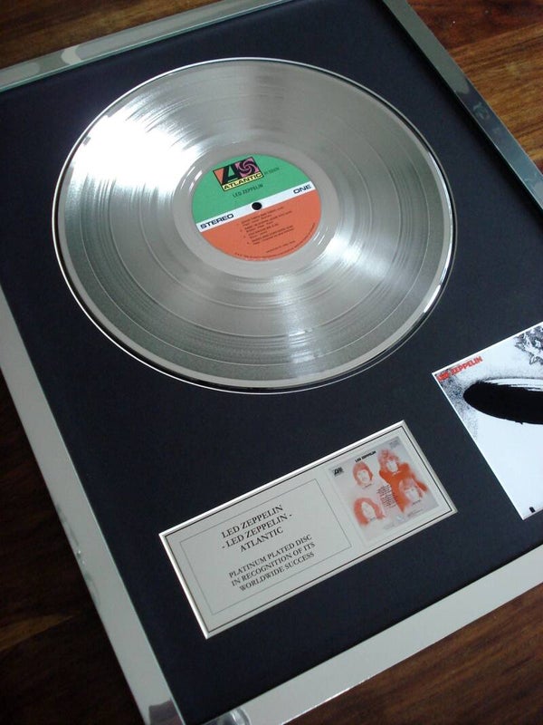 Led Zeppelin - Led Zeppelin Platinum Disc Album