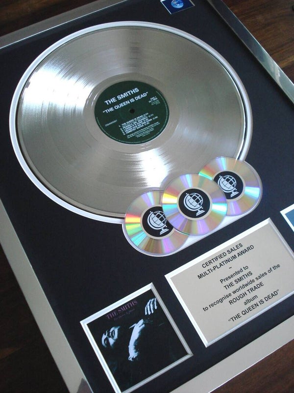 The Smiths The Queen Is Dead Multi-platinum Disc