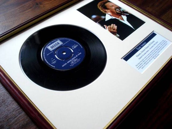 Framed 7" Vinyl Record