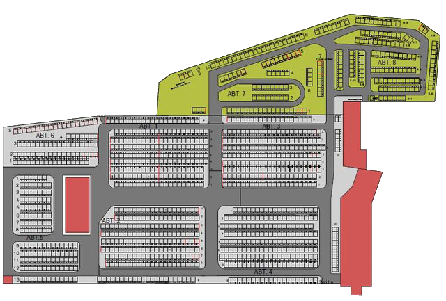 Grundriss alter Friedhof in Peiting