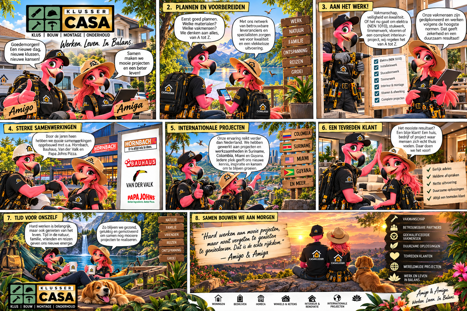 De Wereld van CasaKlusser - Amigo en Amiga