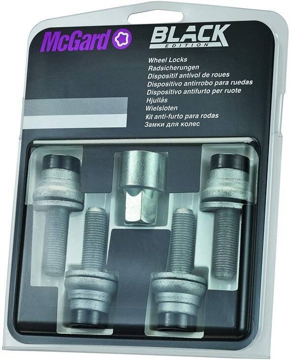 Slotboutenset McGard Vlak (26002SUB) M12x1,25 - 34,5 mm.