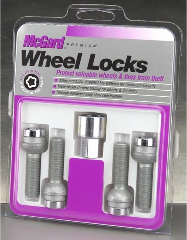 Slotboutenset McGard (28042) M14x1,50 - 48,9 mm.