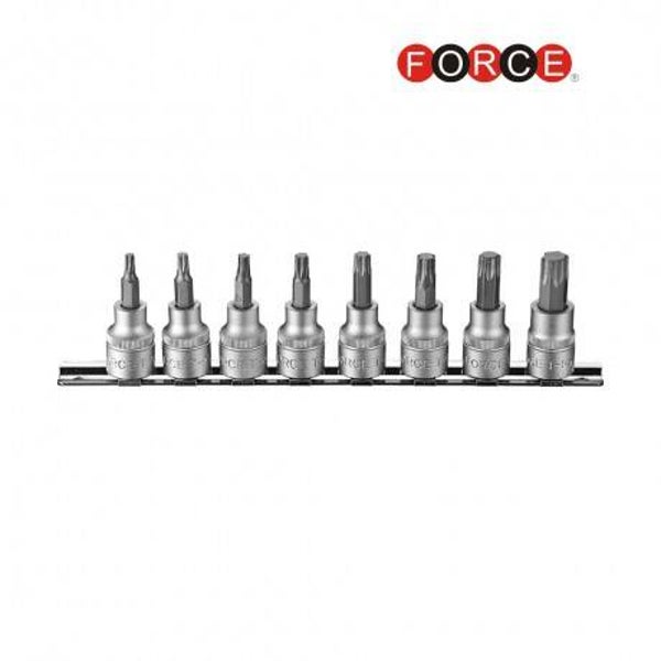 Force 3086 3/8" Doppenset Torx 8-delig