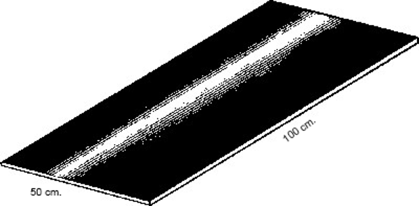 Reparatieplaat verzinkt 9902.05 (50 x 100 cm. - 0,9 mm.)